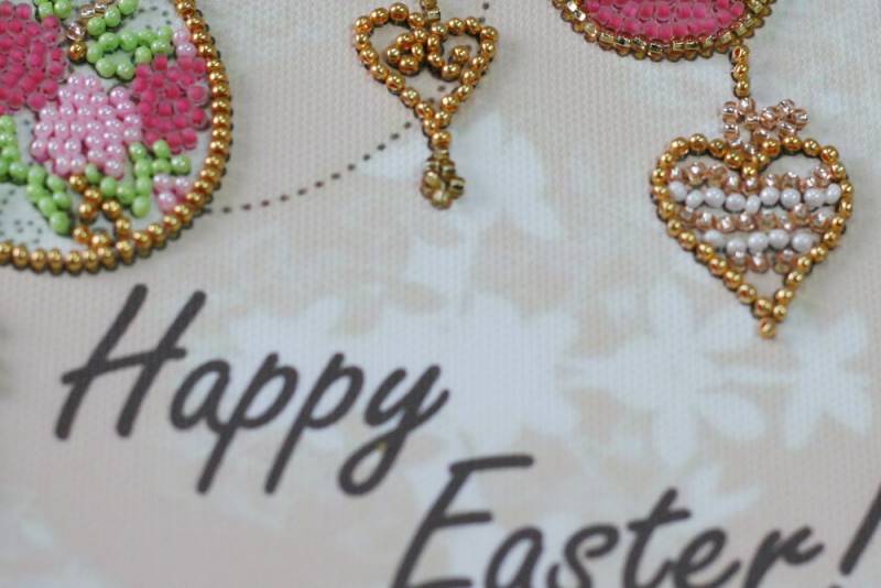 Buy Mini Bead embroidery kit - Happy Easter-AM-228_5