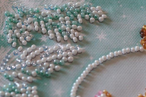 Buy Mini Bead embroidery kit - Cheerful house-AM-234_1