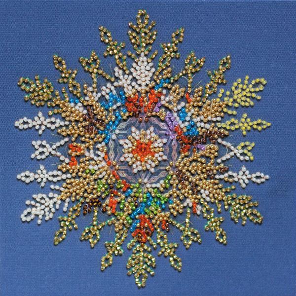 Buy Mini Bead embroidery kit - The snow will sparkle-AM-236
