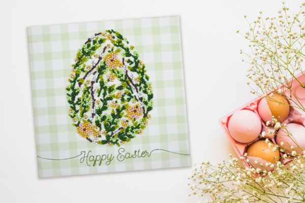 Buy Mini Bead embroidery kit - Easter primrose-AM-242_1