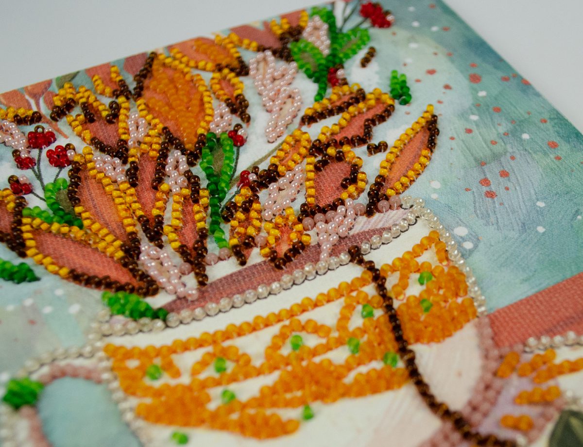 Buy Mini Bead embroidery kit - Autumn fragrance-AM-244_3