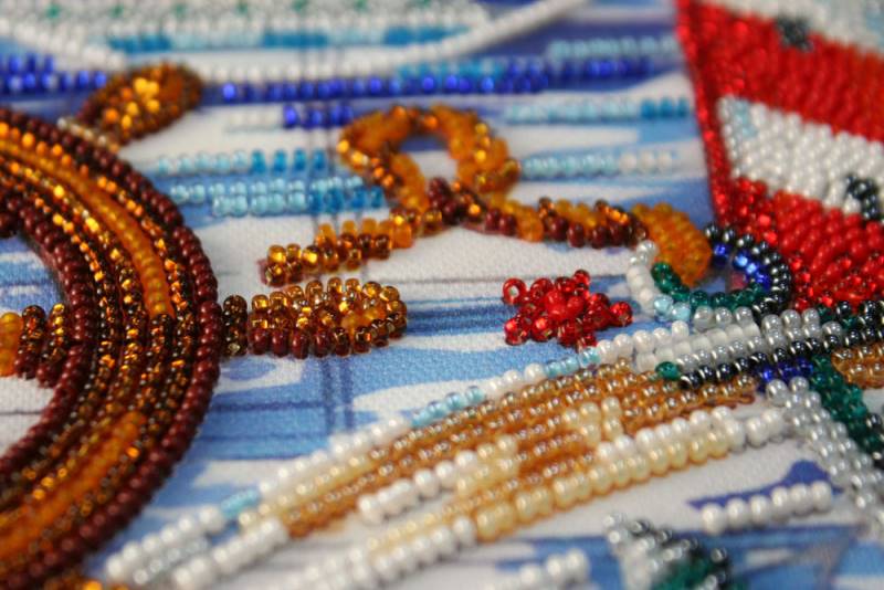 Buy Midi Bead embroidery kit - Alluring Dali-AMB-007_2