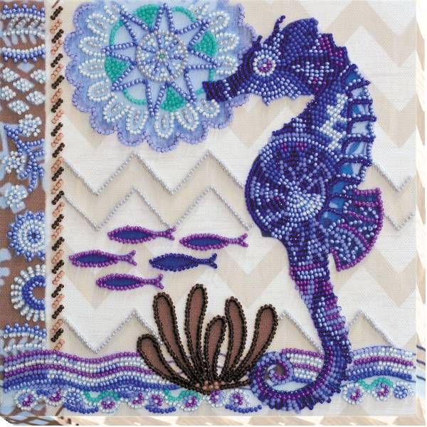 Buy Midi Bead embroidery kit - At the bottom of the sea-AMB-008