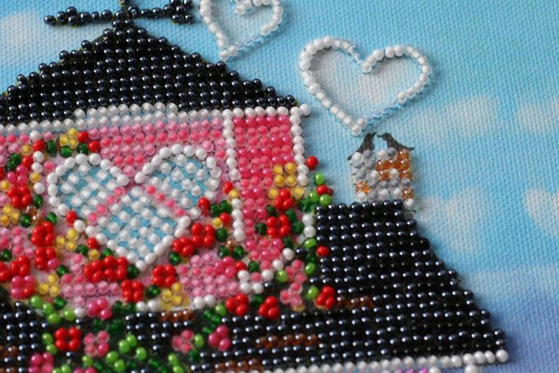 Buy Midi Bead embroidery kit - Where love lives-AMB-013_1