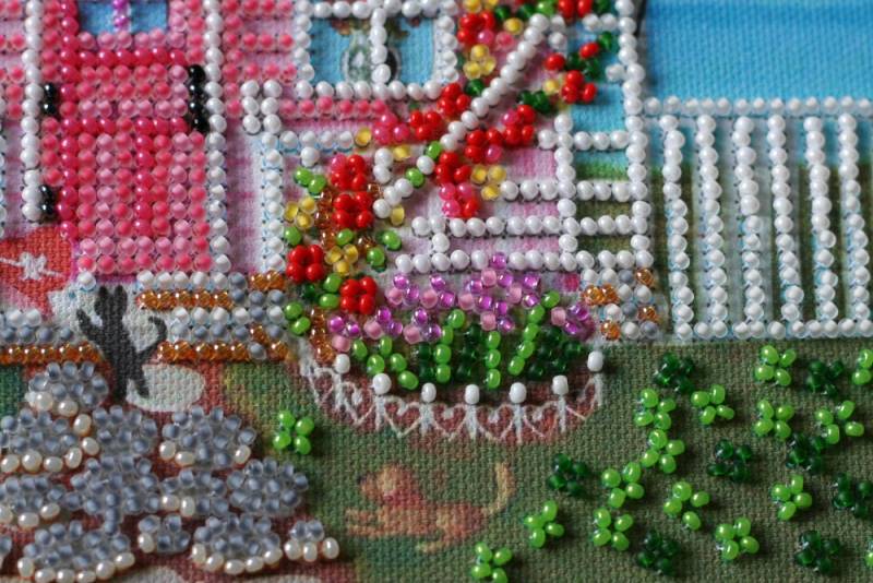 Buy Midi Bead embroidery kit - Where love lives-AMB-013_4