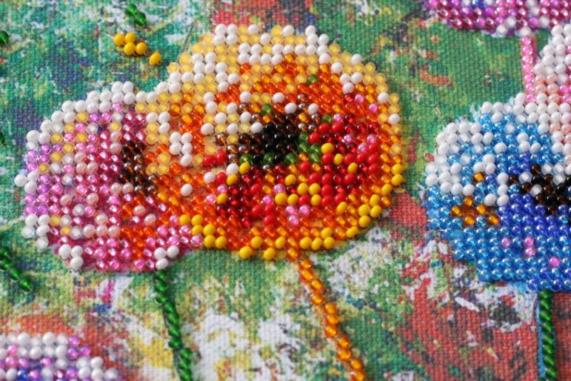 Buy Midi Bead embroidery kit - multicolored balls-AMB-017_1