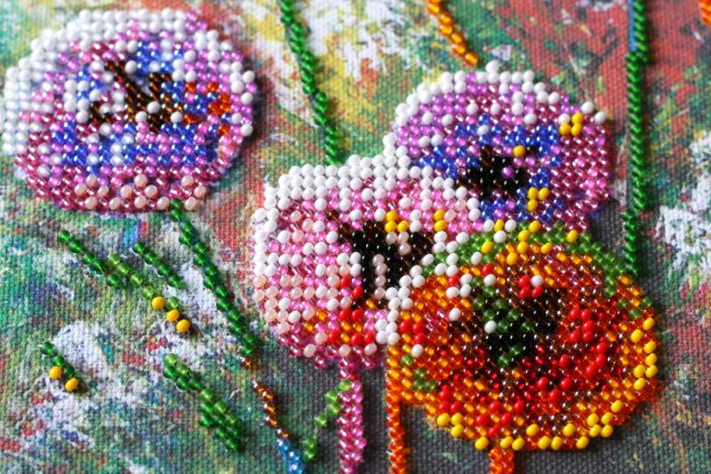 Buy Midi Bead embroidery kit - multicolored balls-AMB-017_2