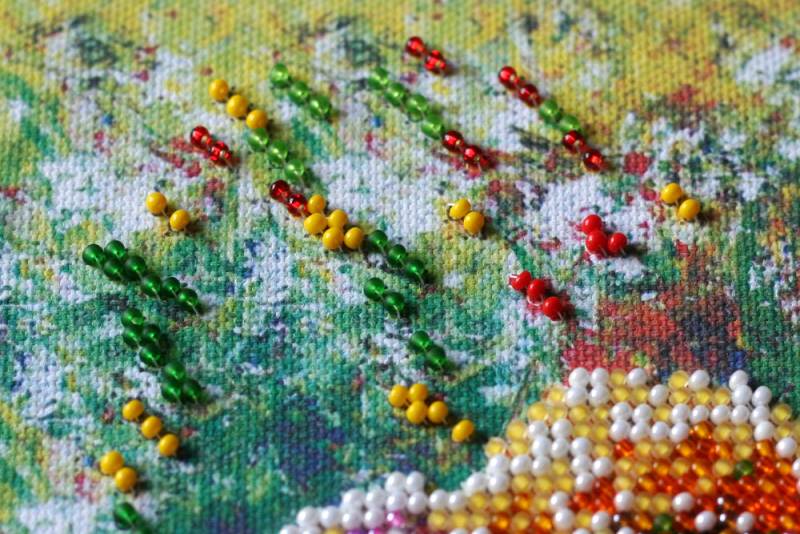 Buy Midi Bead embroidery kit - multicolored balls-AMB-017_4