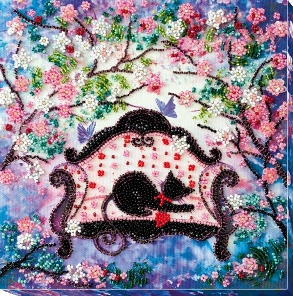 Buy Midi Bead embroidery kit - Spring Guest-AMB-022