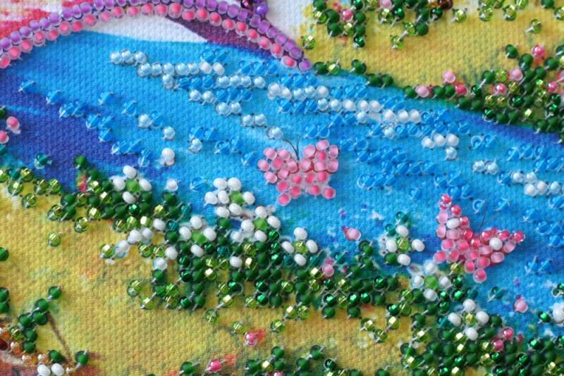 Buy Midi Bead embroidery kit - The bridge to the spring-AMB-023_4
