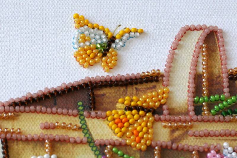 Buy Midi Bead embroidery kit - Early Flowers-AMB-024_1