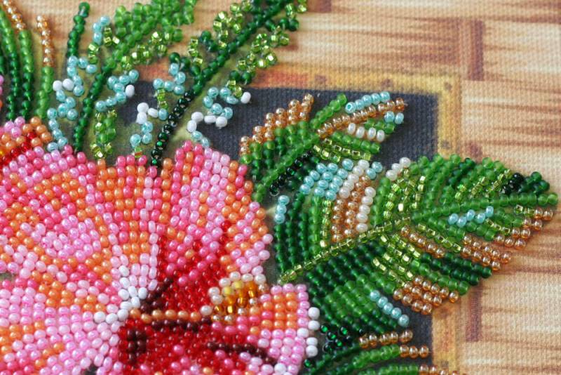 Buy Midi Bead embroidery kit - Flowers of Tanzania-AMB-026_2