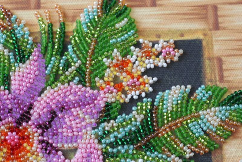 Buy Midi Bead embroidery kit - Cattleya-AMB-027_2