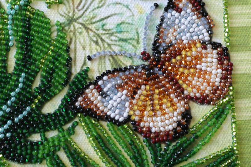 Buy Midi Bead embroidery kit - Monstera-AMB-028_3