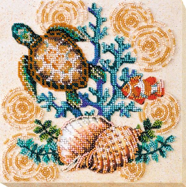 Buy Midi Bead embroidery kit - Sea inhabitants-AMB-030