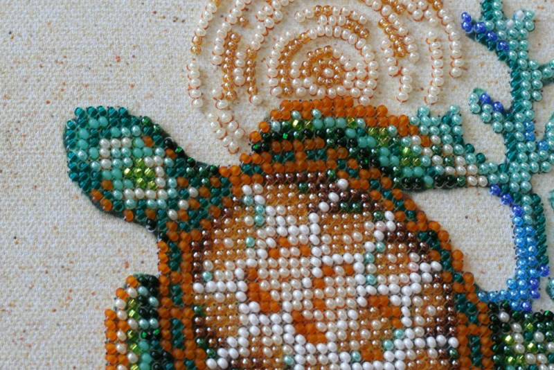 Buy Midi Bead embroidery kit - Sea inhabitants-AMB-030_1
