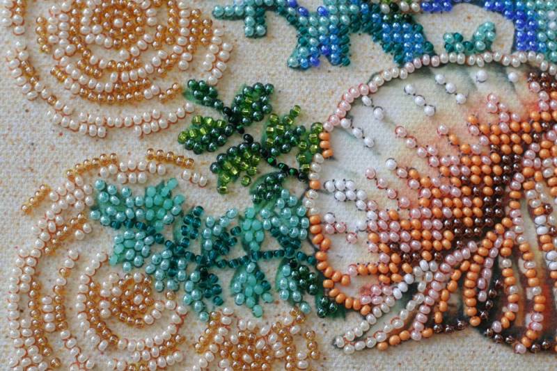 Buy Midi Bead embroidery kit - Sea inhabitants-AMB-030_4