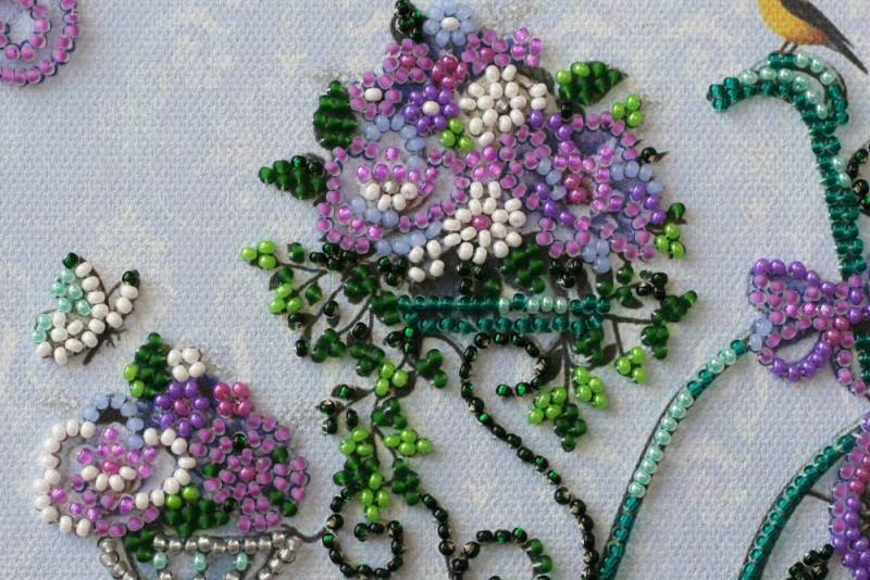 Buy Midi Bead embroidery kit - Romantic Garden-AMB-031_3