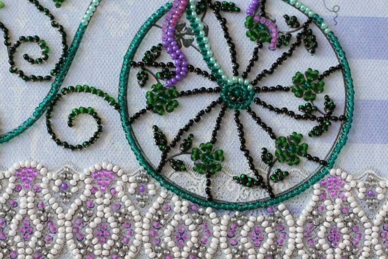 Buy Midi Bead embroidery kit - Romantic Garden-AMB-031_4