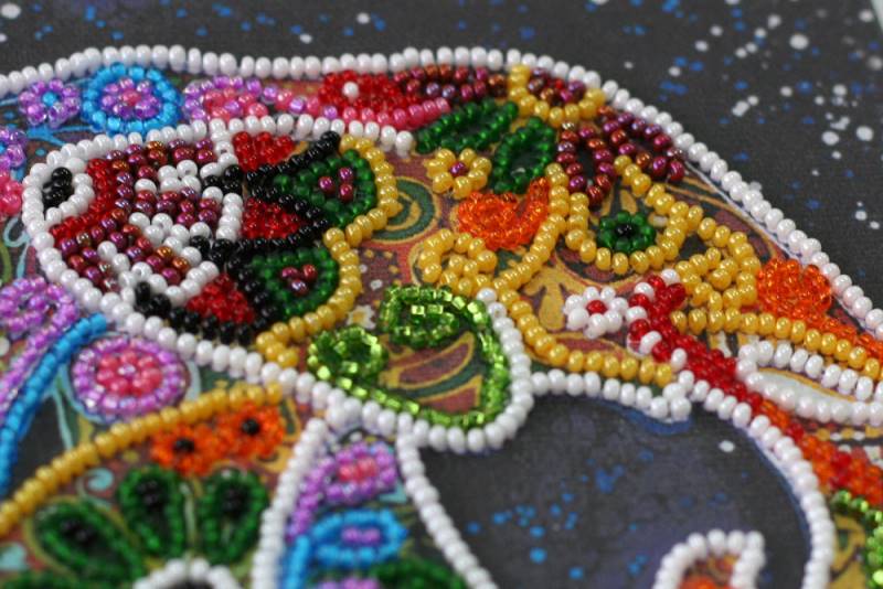 Buy Midi Bead embroidery kit - Indian Elephant-AMB-046_2