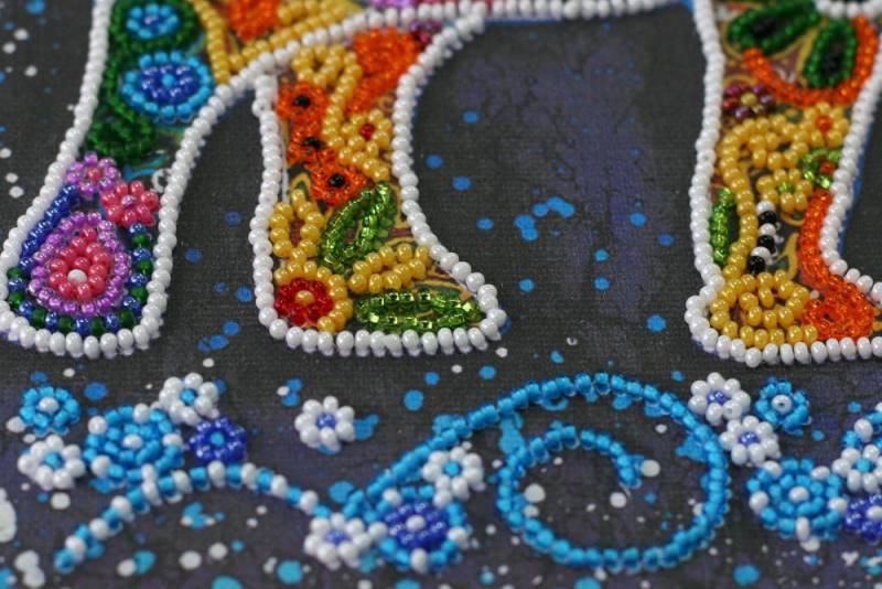 Buy Midi Bead embroidery kit - Indian Elephant-AMB-046_3
