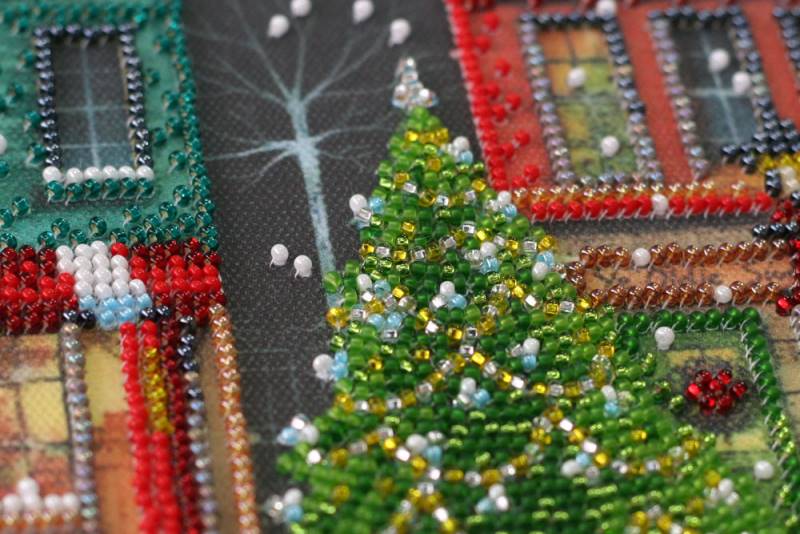 Buy Midi Bead embroidery kit - Festive town-AMB-048_4