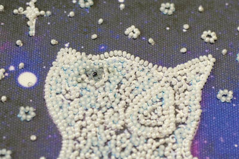 Buy Midi Bead embroidery kit - Star cat-AMB-052_3