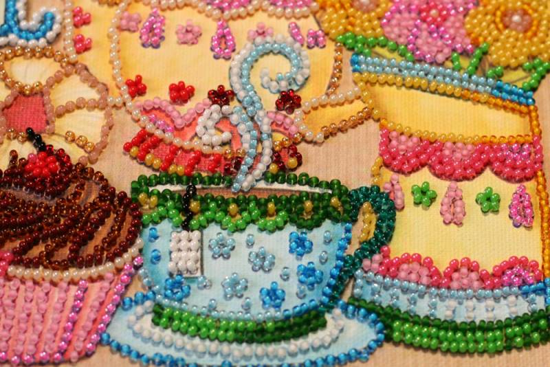 Buy Midi Bead embroidery kit - Mad tea party-AMB-055_6