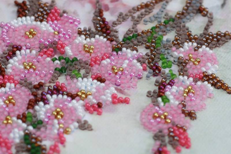 Buy Midi Bead embroidery kit - Sakura branch-AMB-062_3
