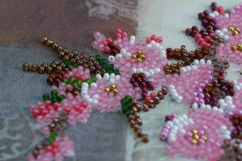 Buy Midi Bead embroidery kit - Sakura branch-AMB-062_4