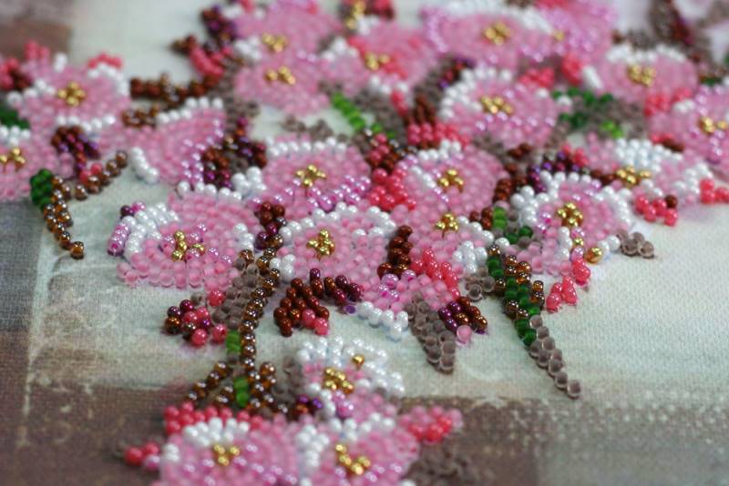 Buy Midi Bead embroidery kit - Sakura branch-AMB-062_5