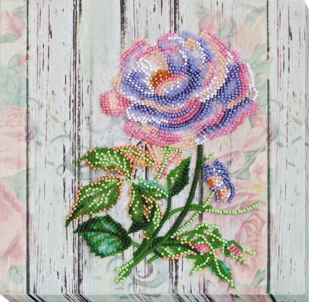 Buy Midi Bead embroidery kit - Tea rose-AMB-063
