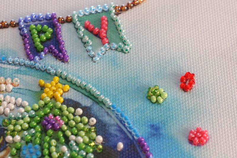 Buy Midi Bead embroidery kit - Happy winter-AMB-075_4