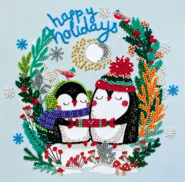 Buy Midi Bead embroidery kit - Sweet winter-AMB-082