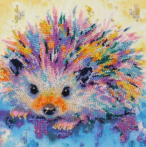 Buy Midi Bead embroidery kit - Hedgehog-AMB-101