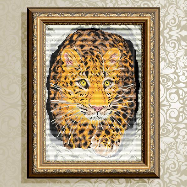 Buy Diamond painting kit - Jaguar - AT3039