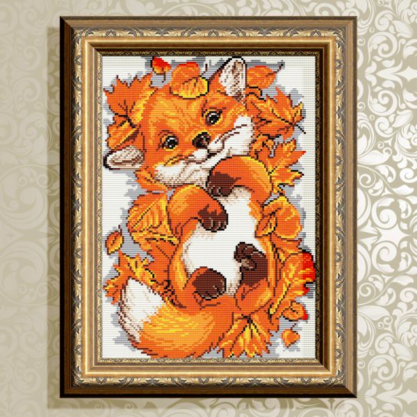 Buy Diamond painting kit - Little fox - AT3040