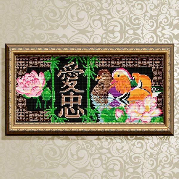 Buy Diamond painting kit - Feng Shui. Love and Fidelity - AT3207