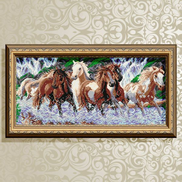 Buy Diamond painting kit - Wild Herd - AT3213