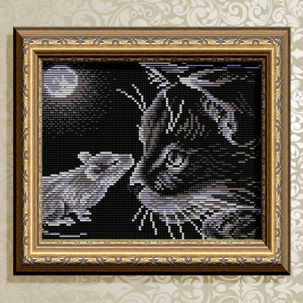 Buy Diamond painting kit - Mouse and cats - AT5511
