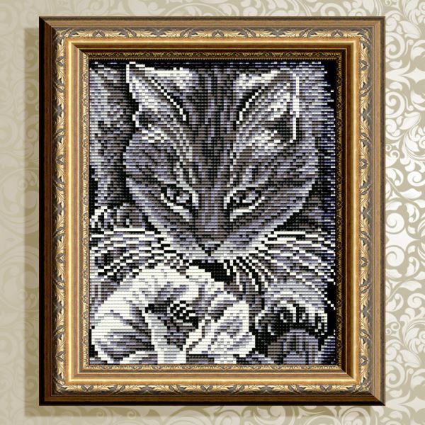 Buy Diamond painting kit - Cat and bee - AT5524