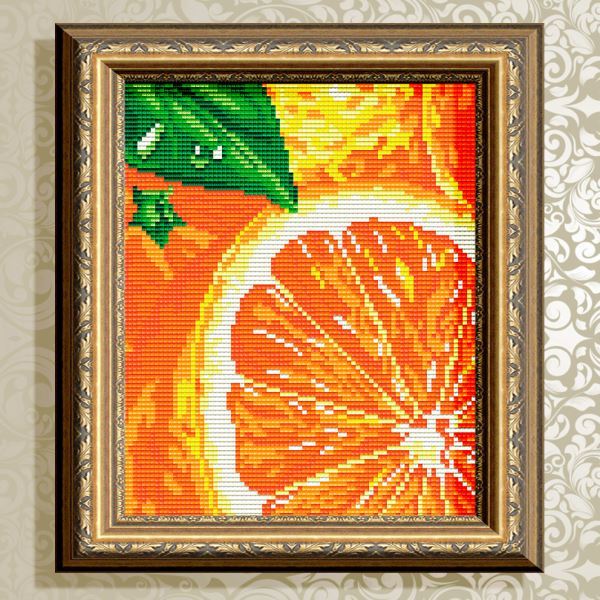 Buy Diamond painting kit - Orange - AT5571