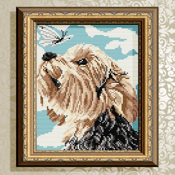 Buy Diamond painting kit - Yorkshire Terrier - AT5585