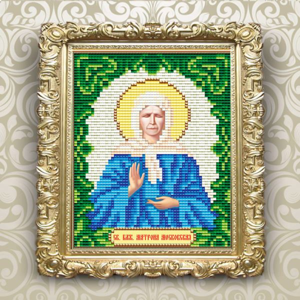 Buy Orthodox icon - Svyataya Blazhennaya Matrona Moskovskaya - AT6009