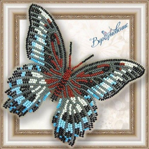 Buy Bead embroidery kit Butterfly-Sailboat-BGP004