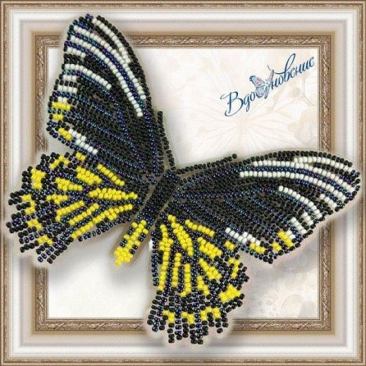 Buy Bead embroidery kit Butterfly-Radamanf-BGP014