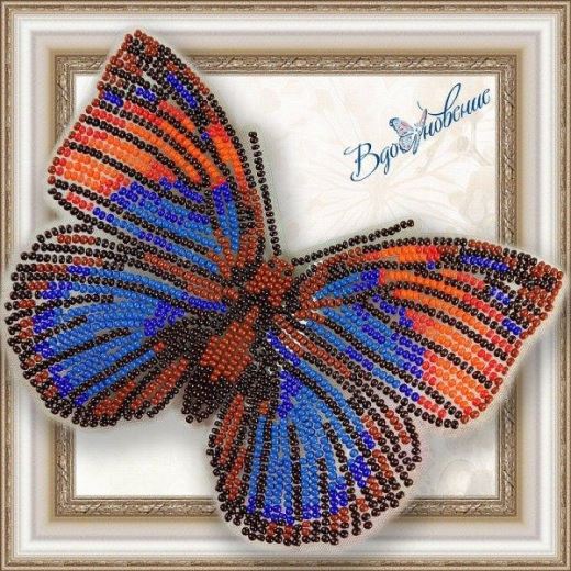 Buy Bead embroidery kit Butterfly-Agrisas Narcissus-BGP015