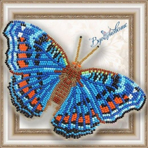 Buy Bead embroidery kit Butterfly-Precise Octavia-BGP019