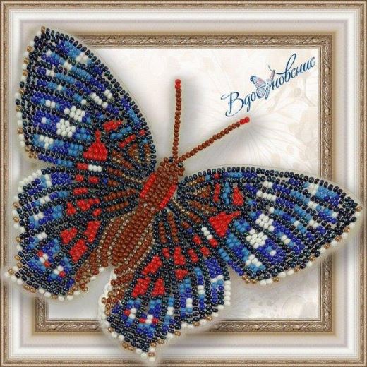Buy Bead embroidery kit Butterfly-Krasniy Pavlin-BGP028