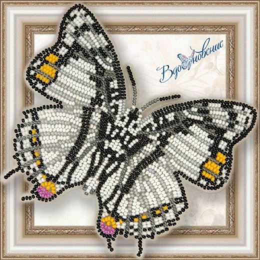 Buy Bead embroidery kit Butterfly-Haraks Nobilis-BGP030